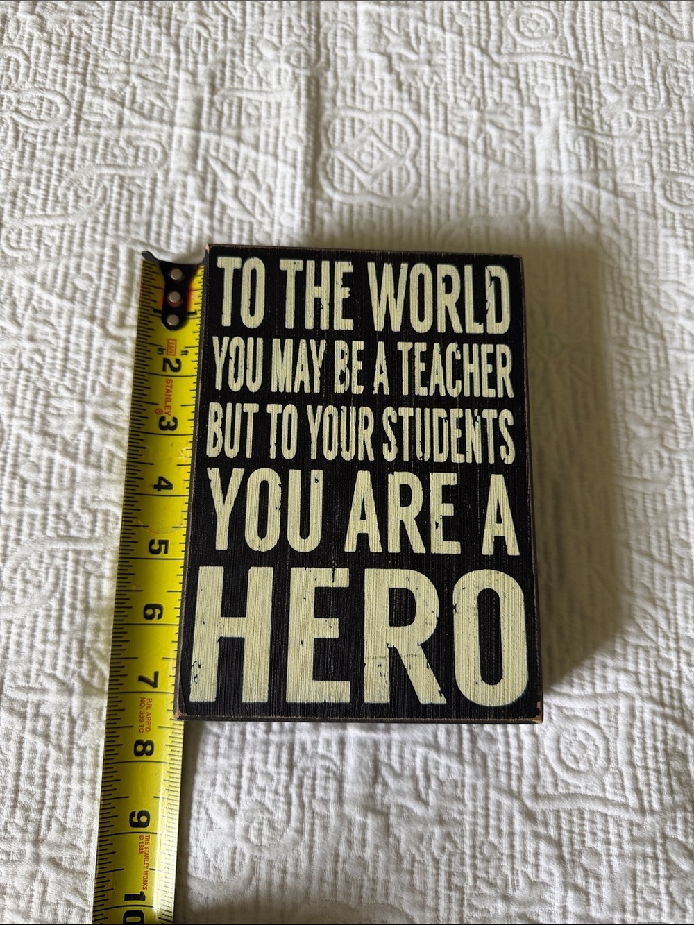 Teacher Box Sign - Picture 4 of 4